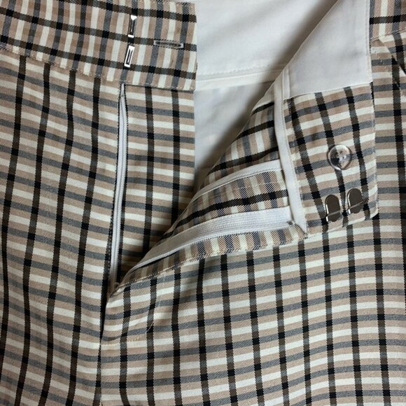 Express X Negin Mirsalehi Plaid Trouser Pant Size 10  Fallcore Work wear Career - Picture 8 of 10